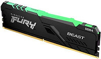 Оперативная память 32Gb DDR4 3600MHz Kingston Fury Beast RGB (KF436C18BBA/32)