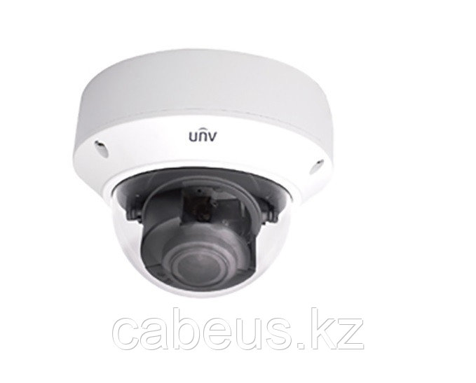 Сетевая IP видеокамера Uniview, купольная, помещение/улица, х4, 1/3 , ИК-фильтр, цв: 0,02лк, объе-в: 2,7мм, - фото 1 - id-p113387392