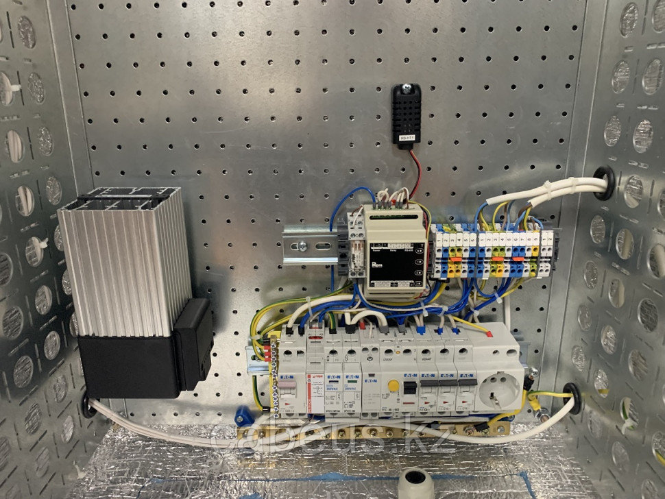 Шкаф уличный всепогодный укомплектованный настенный ЦМО ШТВ-Н-Т1-MC1, IP54, 12U, корпус: сталь, 600х600х300 мм - фото 3 - id-p113389307