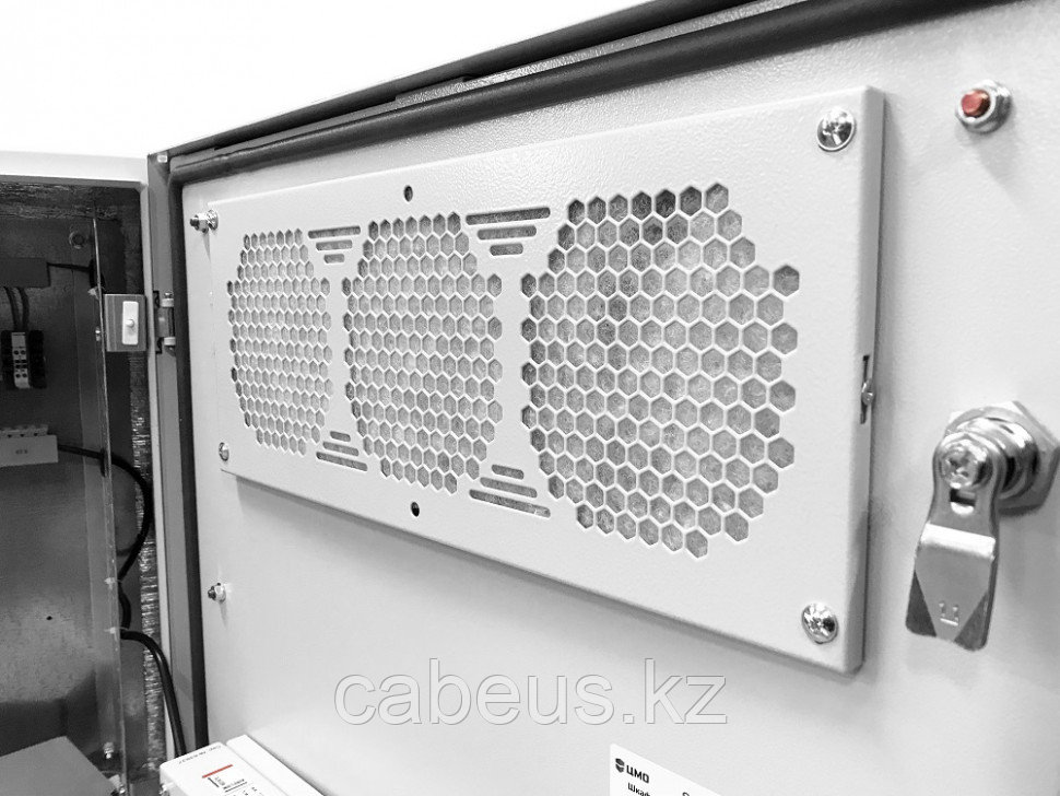 Шкаф уличный всепогодный укомплектованный настенный ЦМО ШТВ-Н-Т1-MC1, IP54, 12U, корпус: сталь, 600х600х300 мм - фото 9 - id-p113389307