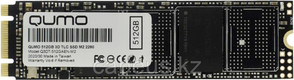 Накопитель SSD 512Gb QUMO Novation 3D (Q3DT-512GAEN-M2) OEM - фото 1 - id-p113380444