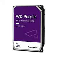 Жёсткий диск WD Purple, 3 ТБ, SATA, 5 400 rpm, WD30PURZ