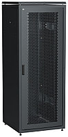 Шкаф серверный напольный ITK LINEA N, IP20, 42U, 2055х800х800 мм (ВхШхГ), дверь: перфорация, задняя дверь: