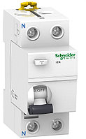 Устройство защитного отключения Schneider Electric Acti 9, тип: AC, 4 модуль, 2Р, 40А/30мА, 1 модуль ш = 9 мм