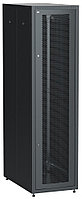 Шкаф серверный напольный ITK LINEA E, IP20, 42U, 2000х600х1000 мм (ВхШхГ), дверь: перфорация, задняя дверь: