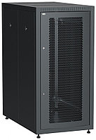 Шкаф серверный напольный ITK LINEA E, IP20, 24U, 1200х600х1000 мм (ВхШхГ), дверь: перфорация, задняя дверь: