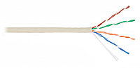 Бұралған жұп кабель Nikolan, U/UTP, 4 пар., мыс. 5е, ткізгіш Ø 0,5мм, AWG24, LSZH (нг(А)-HF), 100 мГц, 1м