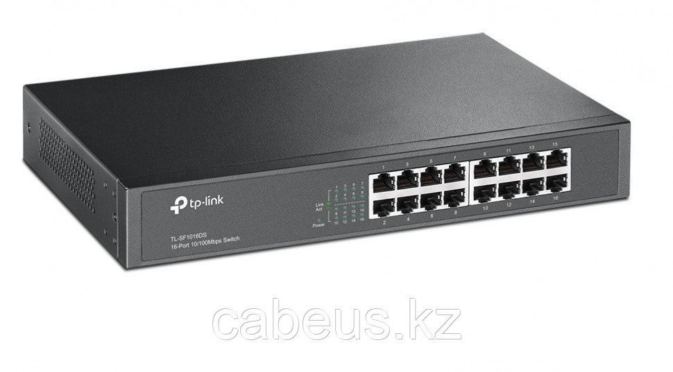 Коммутатор TP-Link, TL-SF1016DS - фото 3 - id-p113398348