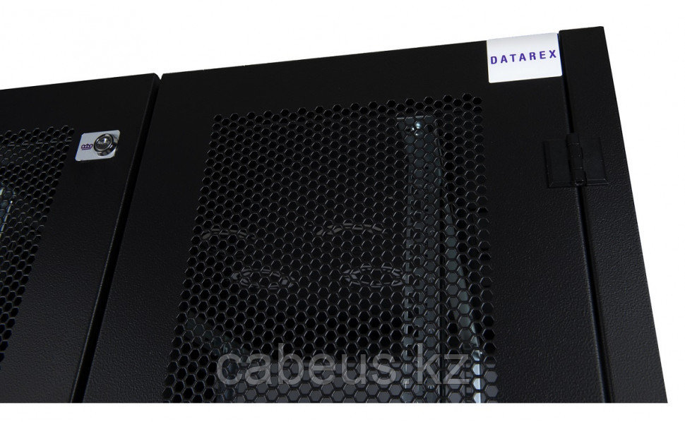 Шкаф серверный напольный Datarex, IP20, 32U, 1566х800х800 мм (ВхШхГ), дверь: перфорация, задняя дверь: - фото 2 - id-p113392259