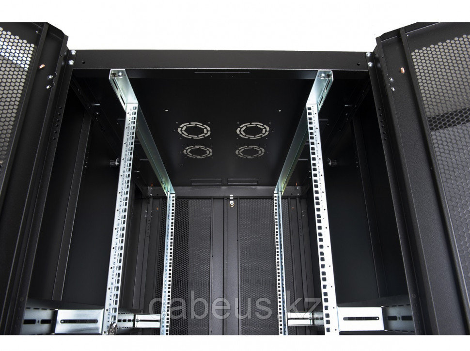 Шкаф серверный напольный Datarex, IP20, 32U, 1566х800х800 мм (ВхШхГ), дверь: перфорация, задняя дверь: - фото 5 - id-p113392259