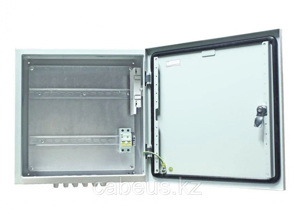 Шкаф уличный всепогодный укомплектованный настенный OSNOVO, IP66, корпус: сталь нержавеющая, 400х400х210 мм - фото 1 - id-p113389337