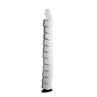 Организатор коммутационных шнуров Legrand, 750 мм В, гибкий, для шкафов и стоек, цвет: белый