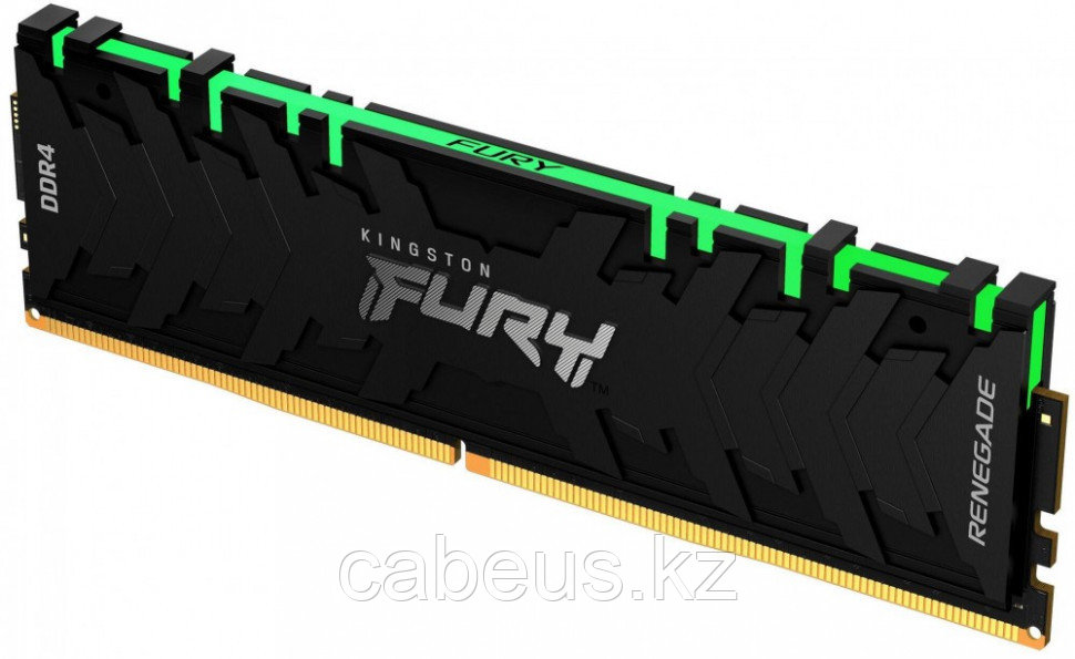 Оперативная память 8Gb DDR4 3200MHz Kingston Fury Renegade RGB (KF432C16RBA/8) - фото 1 - id-p113379537