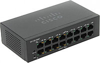Коммутатор Cisco, SF110D-16HP-EU