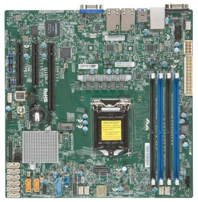 Серверная материнская плата SuperMicro X11SSH-F-O - фото 1 - id-p113361058