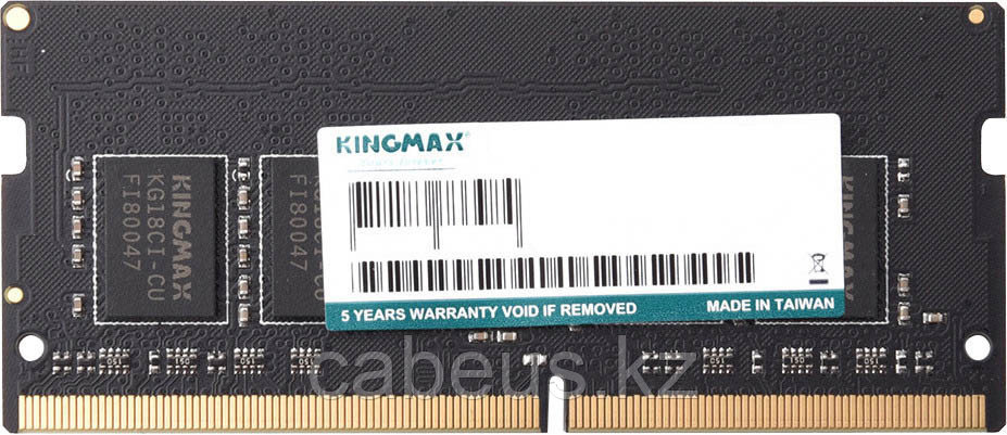 Оперативная память 16Gb DDR4 2400MHz Kingmax SO-DIMM (KM-SD4-2400-16GS) - фото 1 - id-p113379563