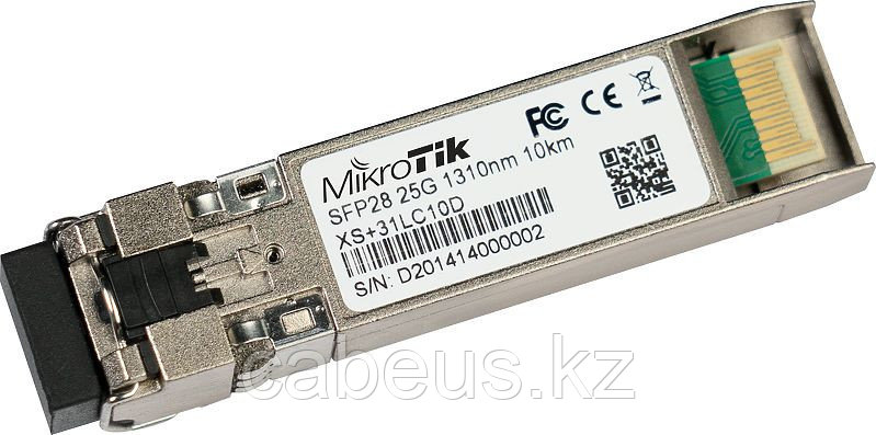 Трансивер MikroTik XS+31LC10D - фото 1 - id-p113356028