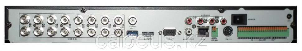 Видеорегистратор HIKVISION, каналов: 16, H.265+/H.265/H.264+/H.264, 2x HDD, звук Да, порты: HDMI, 2x USB, VGA, - фото 2 - id-p113386572