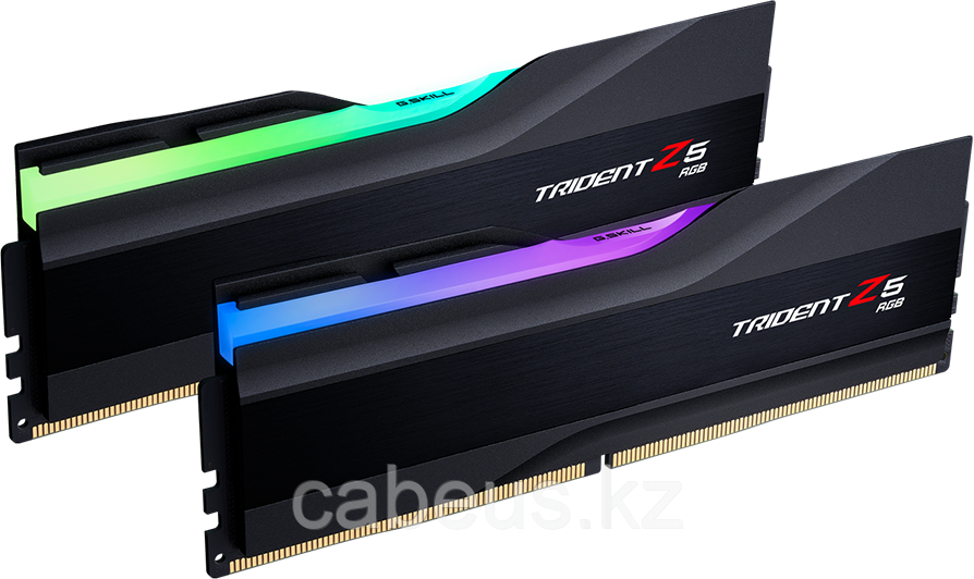 Оперативная память 32Gb DDR5 8000MHz G.Skill Trident Z5 RGB (F5-8000J3848H16GX2-TZ5RK) (2x16Gb KIT) - фото 1 - id-p113379606