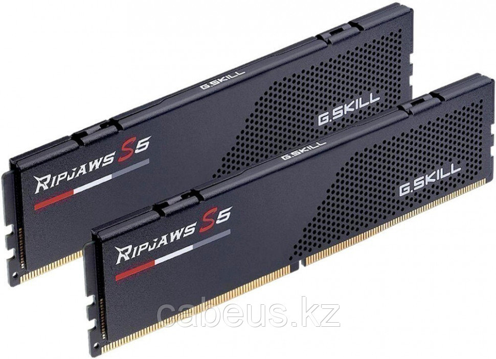 Оперативная память 64Gb DDR5 5600MHz G.Skill Ripjaws S5 (F5-5600J2834F32GX2-RS5K) (2x32Gb KIT) - фото 1 - id-p113379620