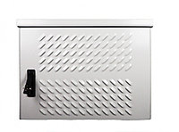 Шкаф уличный всепогодный укомплектованный настенный ЦМО ШТВ-Н-Т1-MC1, IP54, 6U, корпус: сталь, 400х600х500 мм