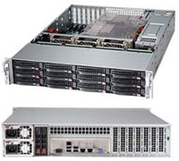 Серверный корпус SuperMicro CSE-826BAC12-R1K23LPB