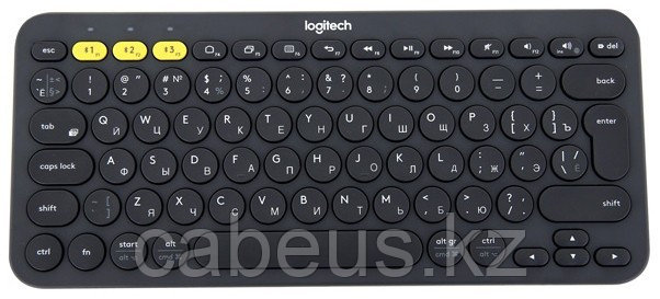 Клавиатура Logitech K380 Wireless Keyboard Dark Grey (920-007584) - фото 1 - id-p113365721