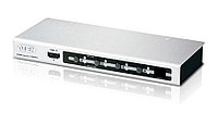 Переключатель KVM Aten, Altusen, портов: 4 х HDMI (Type A), 25х80х20 мм (ВхШхГ), RS232, цвет: металл