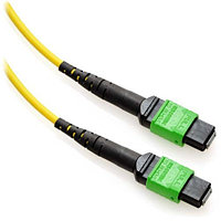 Коммутационный шнур оптический Hyperline, MPO/MPO, OS2 9/125, LSZH, 3м, цвет: жёлтый,