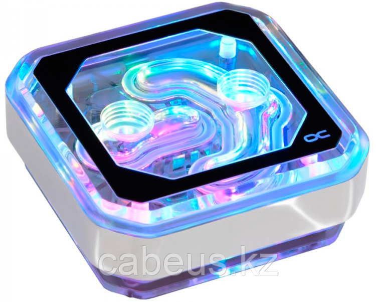 Водоблок для процессора Alphacool Eisblock XPX Aurora - Plexi Chrome Digital RGB - фото 1 - id-p113378691