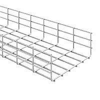 Проволочный лоток DKC F5 Combitech, Ø проволки, мм: 5, 400х100х3000 (ШхВхД), сталь, покрытие: горячий цинк,