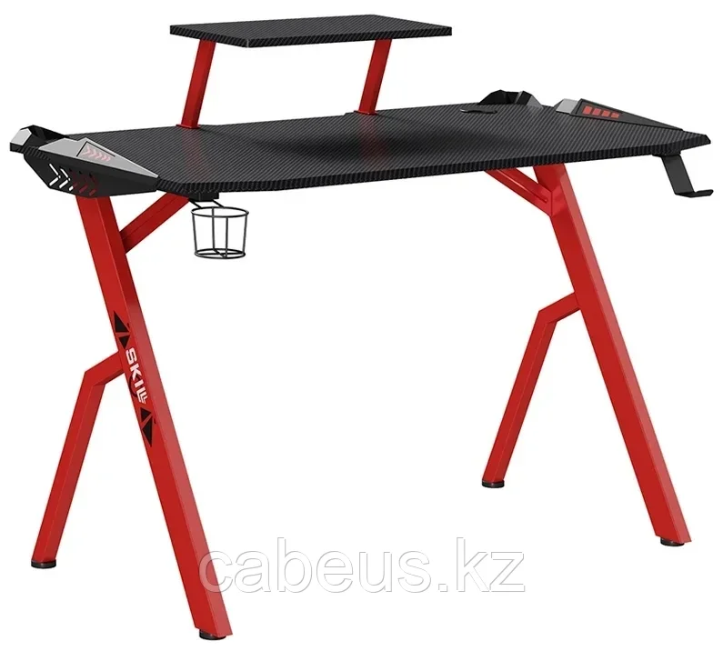 Игровой стол Skyland Skill CTG-001 Black/Red - фото 1 - id-p113371684