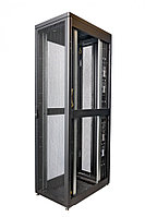 Шкаф серверный напольный Eurolan Rackcenter D9000, 48U, 2320х750х1200 мм (ВхШхГ), дверь: перфорация, задняя