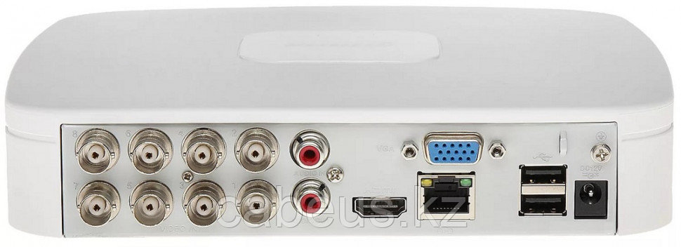 Видеорегистратор Dahua HCVR, каналов: 8, H.264 с двумя потоками, 1x HDD, звук Да, порты: HDMI, 2x USB, VGA, - фото 2 - id-p113386648