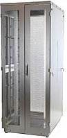 Шкаф серверный напольный Eurolan S3000, IP20, 42U, 2030х800х1000 мм (ВхШхГ), дверь: двойная распашная,