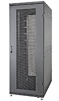 Шкаф серверный напольный Eurolan D9000, IP20, 42U, 1955х600х1200 мм (ВхШхГ), дверь: перфорация, задняя дверь: