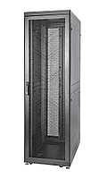 Шкаф серверный напольный Eurolan Rackcenter D9000, IP20, 42U, 2044х600х1000 мм (ВхШхГ), дверь: перфорация,