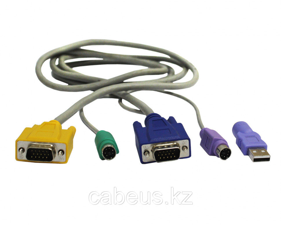 Переключатель KVM D-Link, портов: 8 х VGA D-SUB (HDB-15), 44х220х430 мм (ВхШхГ), KVM over IP: есть, USB, RJ45, - фото 3 - id-p113399493