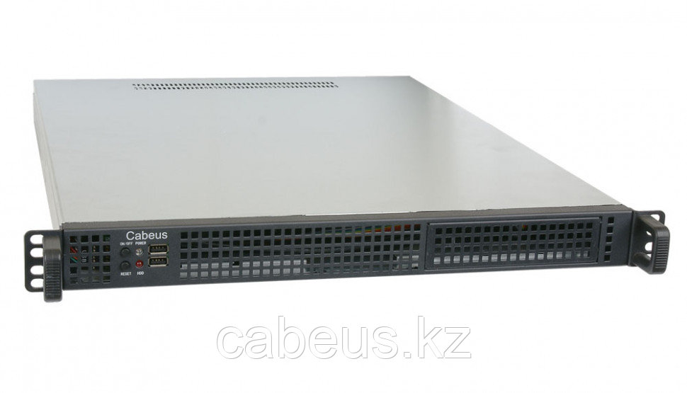 Корпус серверный Cabeus, внутренний, 19", 1U, 44х430х550 мм (ВхШхГ), для шкафов и стоек, цвет: чёрный, без - фото 1 - id-p113387626