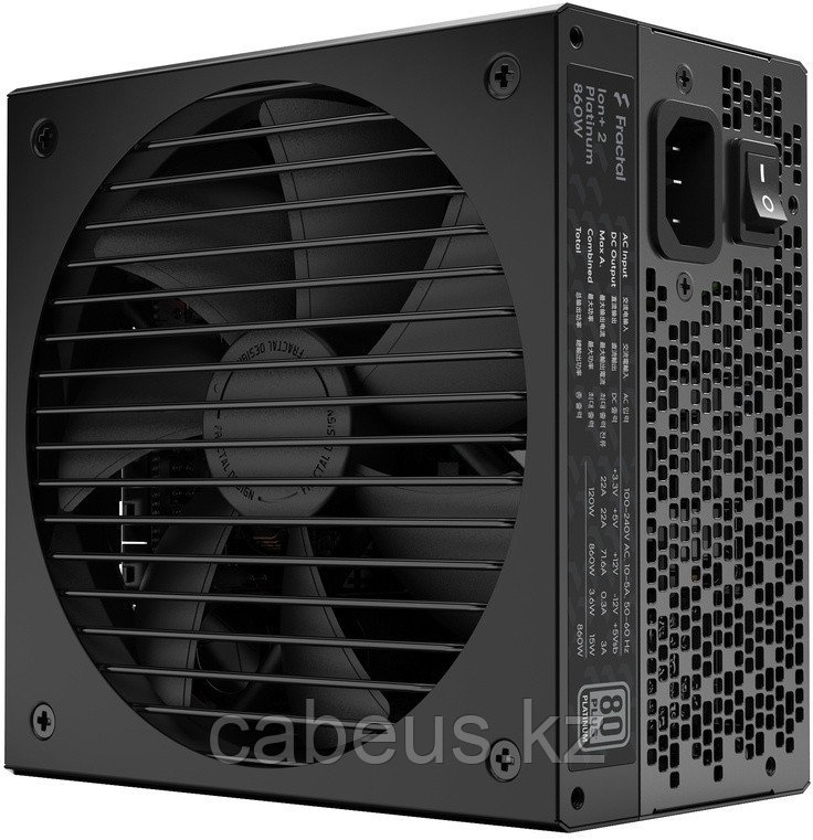 Блок питания 860W Fractal Design Ion+ 2 Platinum (FD-PIA2P860) - фото 1 - id-p113382624