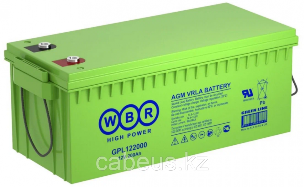 Аккумуляторная батарея WBR GPL122000 - фото 1 - id-p113373783
