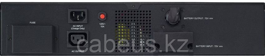 Модульный батарейный шкаф CyberPower, в стойку, 88х433х600 мм (ВхШхГ), комплектов батарей: 12, 12 V х 9 Ач - фото 2 - id-p113385537