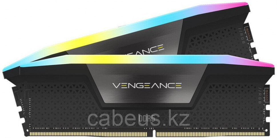 Оперативная память 32Gb DDR5 5600MHz Corsair Vengeance RGB (CMH32GX5M2B5600C36K) (2x16Gb KIT) - фото 1 - id-p113379703