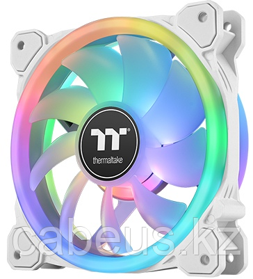 Вентиляторы для корпуса Thermaltake CL-F145-PL12SW-A SWAFAN 12 RGB Radiator Fan White (3 Fan Pack) - фото 1 - id-p113378731