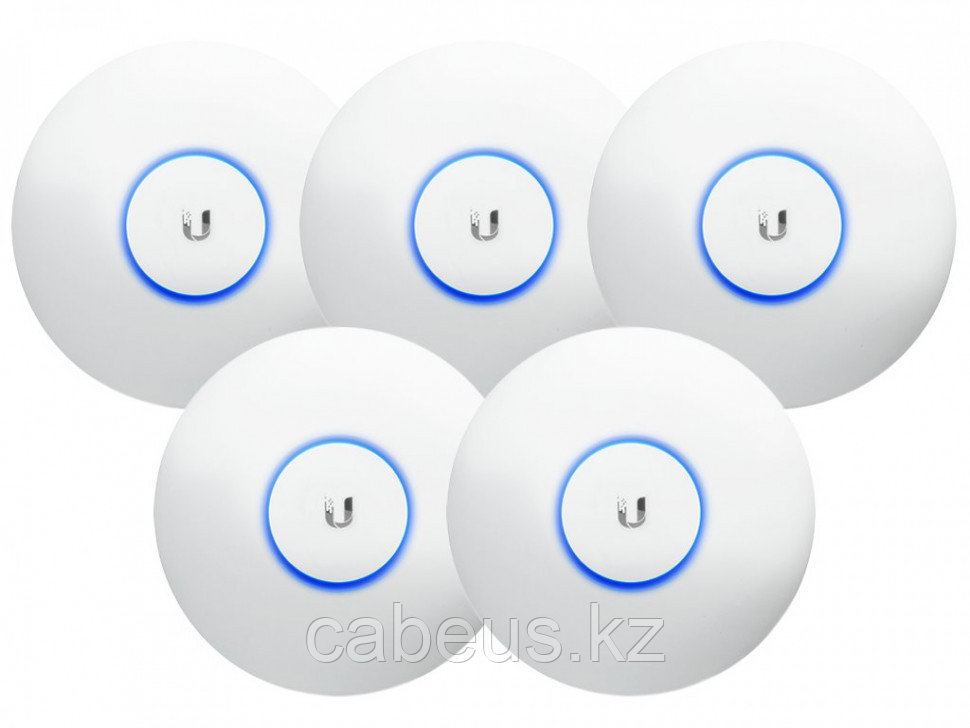 Точка доступа Ubiquiti, комплект 5 штук, UAP-AC-PRO-5 - фото 1 - id-p113398562