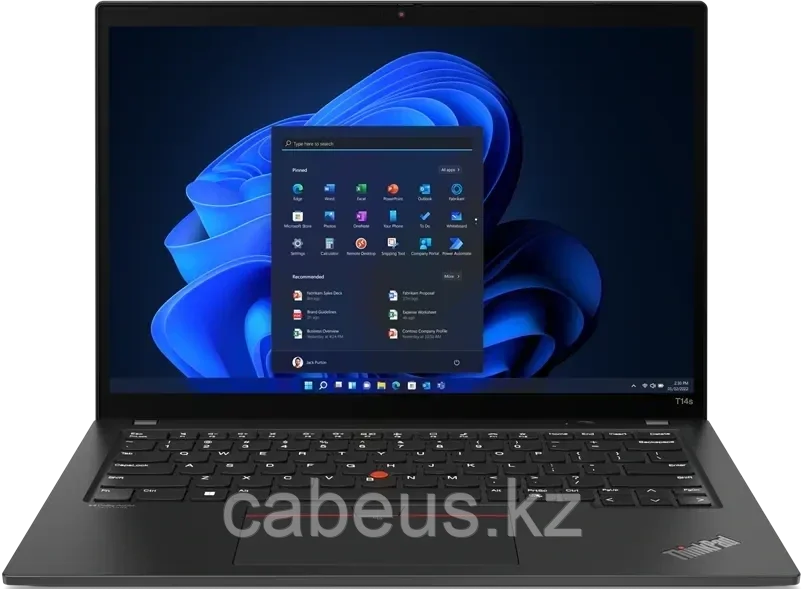 Ноутбук Lenovo ThinkPad T14s Gen 3 (21BR001ERT) - фото 1 - id-p113375786