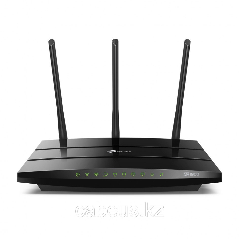 Маршрутизатор TP-Link, портов: 5, LAN: 4, WAN: 1, скорость мб/с: 1 900, антенн: 4, USB: Да, 32,7х243,5х186,5 - фото 1 - id-p113397646