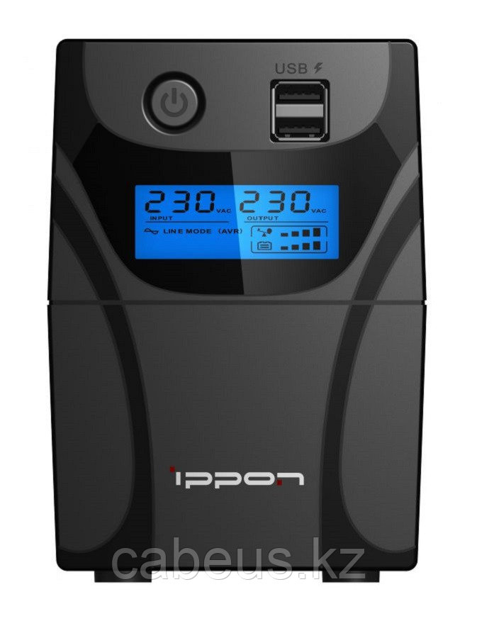 ИБП IPPON Back Power Pro II, 800ВА, ip 20, линейно-интерактивный, напольный, 100х290х140 (ШхГхВ), - фото 3 - id-p113384603