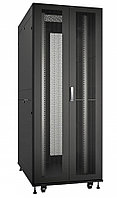 Шкаф серверный напольный Cabeus, IP20, 42U, 2055х800х1200 мм (ВхШхГ), дверь: двойная распашная, перфорация,