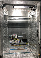 Шкаф уличный всепогодный укомплектованный настенный ЦМО ШТВ-НН, IP54, 12U, корпус: сталь нержавеющая,